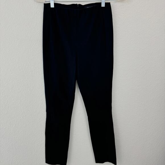 Rag & Bone Simone Pant Size 4 Equestrian Stretch Twill High Rise Crop Black - Picture 1 of 6